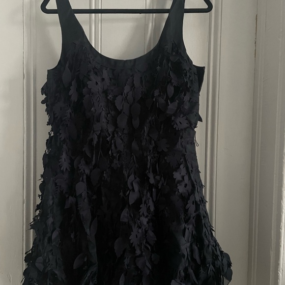 NWT Diane Von Furstenberg COUTURE SILK AND TULLE MINI COCKTAIL DRESS - Picture 3 of 3